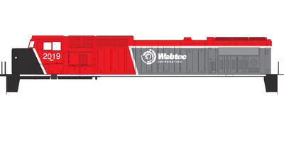 N Scale - Wabtec Dash 8-40CW Locomotive Decal Set
