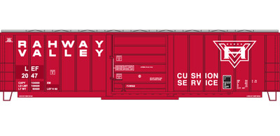 LEF&amp;C ex RV Box Car Decal Set