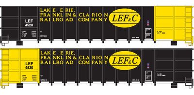 LEF&amp;C High Side Gondola Decal Set