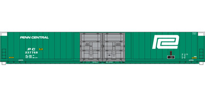 N Scale - PC 4 Door Autoparts Box Car - Large Logo Decal Set