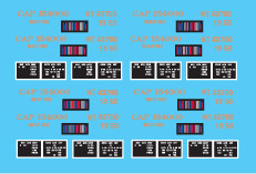 Ore Car Data Decal Set