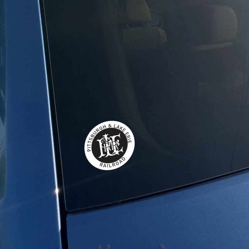 Vinyl Sticker - Pittsburgh Lake Erie Black/White
