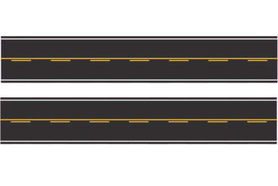 Easy Streets HO - Fresh Asphalt-10in Single Passing