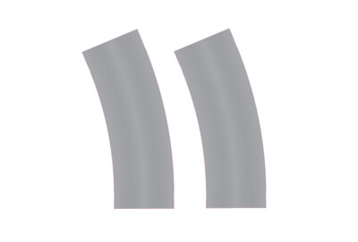 Easy Streets HO - Aged Asphalt-Broad Curve No Lines