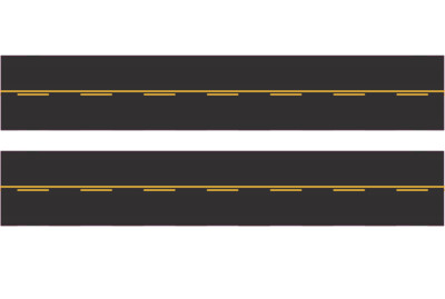 Easy Streets N - Fresh Asphalt-10in Single Passing No White Border