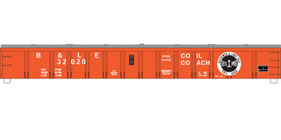 Bessemer &amp; Lake Erie Coil Coach Steel Floor Gondola
