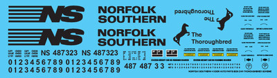 Norfolk Southern 4 Door Auto Parts Box Car Thoroughbred Logo