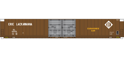 Erie Lackawanna 4 Door Auto Parts Box Car