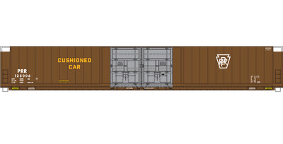 N Scale - Pennsylvania Railroad 4 Door Auto Parts Box Car