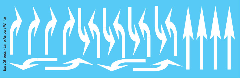 Easy Streets Road Lane Arrows