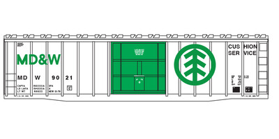 Minnesota Dakota Western Box Car - White/Green Scheme