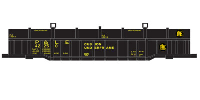 Pittsburgh Lake Erie Evans Gondola Black Scheme Decals