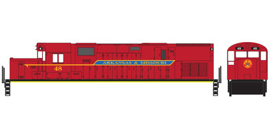 Arkansas Missouri Alco Locomotive Decals