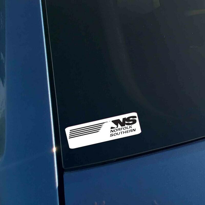 Vinyl Sticker - Norfolk Southern Horsehead Scheme White/Black