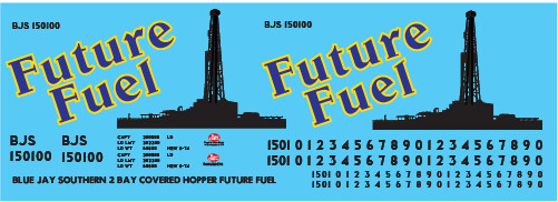 Blue Jay Southern Covered Hopper 2 Bay ACF - Future Fuel