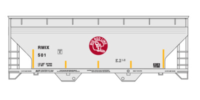 N Scale - Omaha Lincoln Beatrice Covered Hopper 2 Bay ACF Decal
