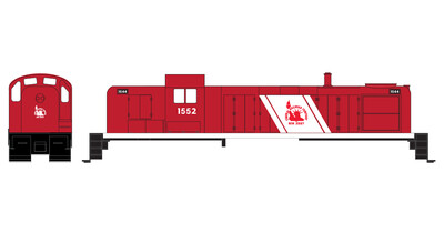 Central New Jersey RS3 Locomotive Decal Red/White Scheme
