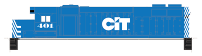 HO Scale - CIT Group Geeps CIT Logo Decal