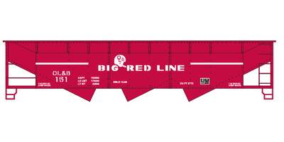 Omaha Lincoln Beatrice Open Offset Hopper Big Red Line