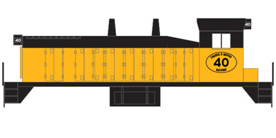 Cambria &amp; Indiana Locomotive Decal Set