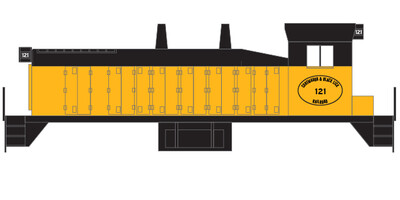 Conemaugh &amp; Black Lick Locomotive Decal Set