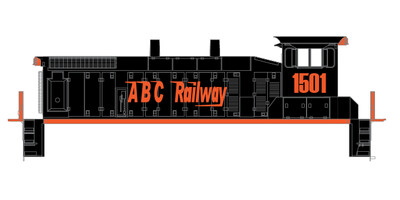 ABC Railway Switchers (1994+) Decal Set