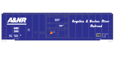 N Scale - Angelina &amp; Neches River Railroad (A&amp;NR) Box Car