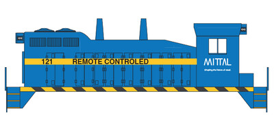 ArcelorMittal SW10s - Old Gray and Yellow Paint Scheme