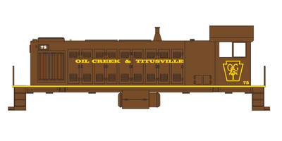 Oil Creek and Titusville Locomotive Decal Set