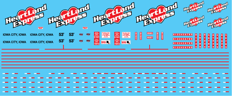 Semi-Trailer Heartland Express