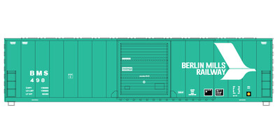 HO Scale - Berlin Mills Railway 50' Boxcar Decals (BMR)