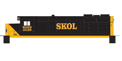 HO Scale - WAMX Locomotive Decal Set 1 (BLU,SLWC,SKOL,K&amp;O)