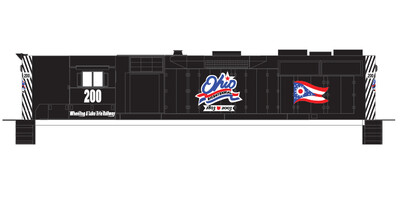 Wheeling &amp; Lake Erie (WE) GP35 Ohio Bicentennial #200