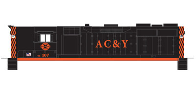 HO Scale - Wheeling and Lake Erie Heritage Locomotive Decal Set (P&amp;WV, AC&amp;Y)