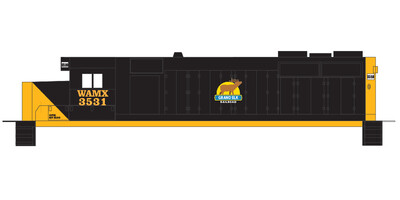 WAMX Locomotive Decal Set 3 (EIRR,KNWA,GDLK,Potash)