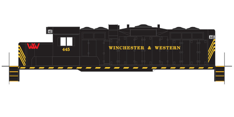 Winchester Western 1st Generation Diesels Decal Set