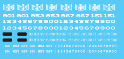 HO Scale - Bessemer &amp; Lake Erie Locomotive Decals (BLE)