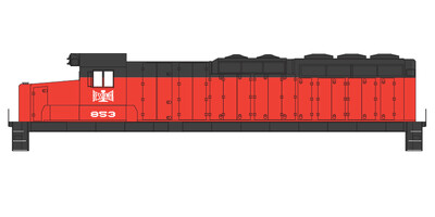 HO Scale - Bessemer &amp; Lake Erie Locomotive Decals (BLE)