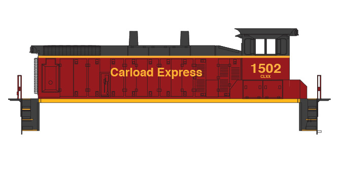 Carload Express Switchers Decal Set (CLXX)