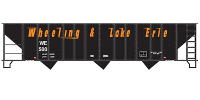 Wheeling &amp; Lake Erie 100T 3 bay Hopper Decals