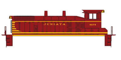Juniata Terminal Railroad Switchers Decal Set