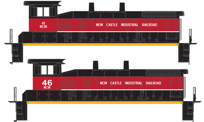 N Scale - New Castle Industrial Switchers Decal Set
