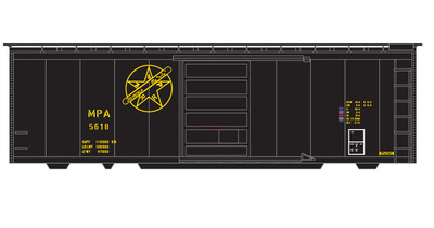 HO Scale - Maryland Pennsylvania 40ft Box Car Decals