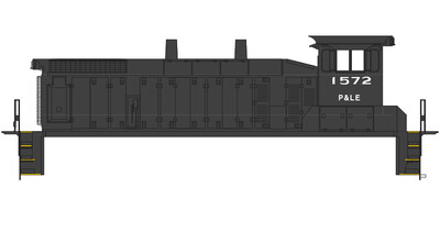 HO Scale - Pittsburgh Lake Erie Loco Switchers ex NYC Lettering Decals