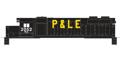 N Scale - Pittsburgh &amp; Lake Erie GP38-2s (Big Logo)