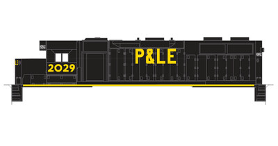 N Scale - Pittsburgh &amp; Lake Erie Ex-Conrail GP38s (Small Logo)
