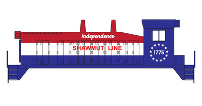 Pittsburg &amp; Shawmut Bicentennial Locomotives Names