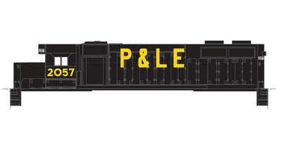 N Scale - Pittsburgh &amp; Lake Erie GP38-2s Ex-Rock Island (Yellow Cab)