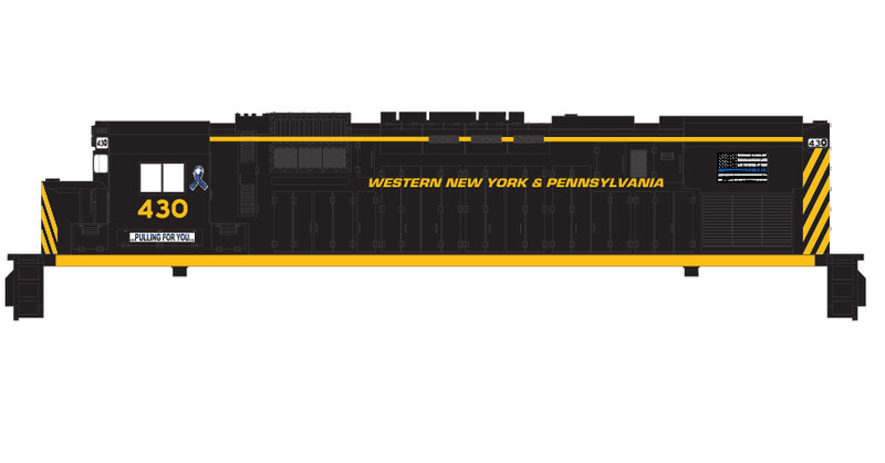 Western New York &amp; Penna Diesel Set - Pulling for you (WNYP)