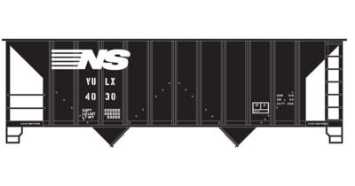 N Scale - Vulcan Minerals Open Hopper 100t ex NS Decals